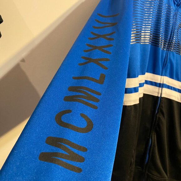 Mecca Clothing Company Track Style Jacket Blue TAGGED XL - Picture 4 of 5